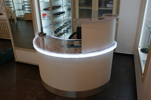 Reception Counter Top Retail