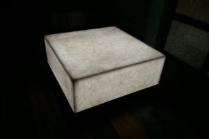 Onyx Center Table with backlit