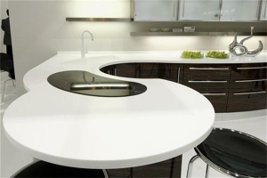 Solid Surface Kitchen Counters 1