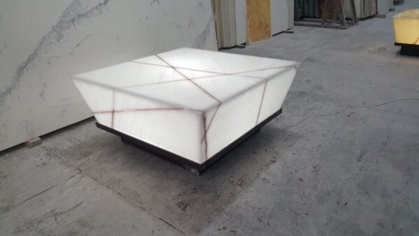 Cracko White Coffee Table