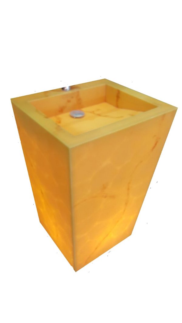 MX 302 Alabaster Stone Basin