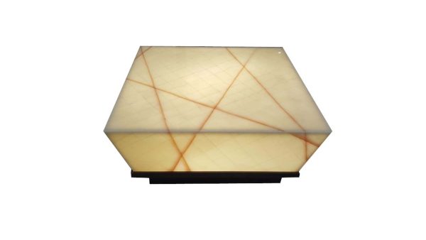 Cracko Honey Onyx Coffee Table