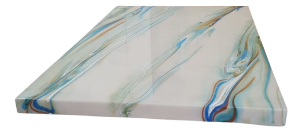 Jade Blue Onyx Stone Table Top